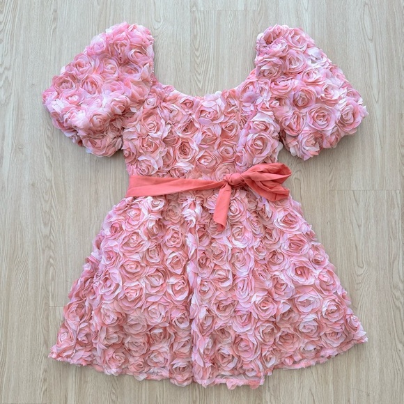 Petal & pup rosette floral garden party dress nwot - Picture 6 of 6